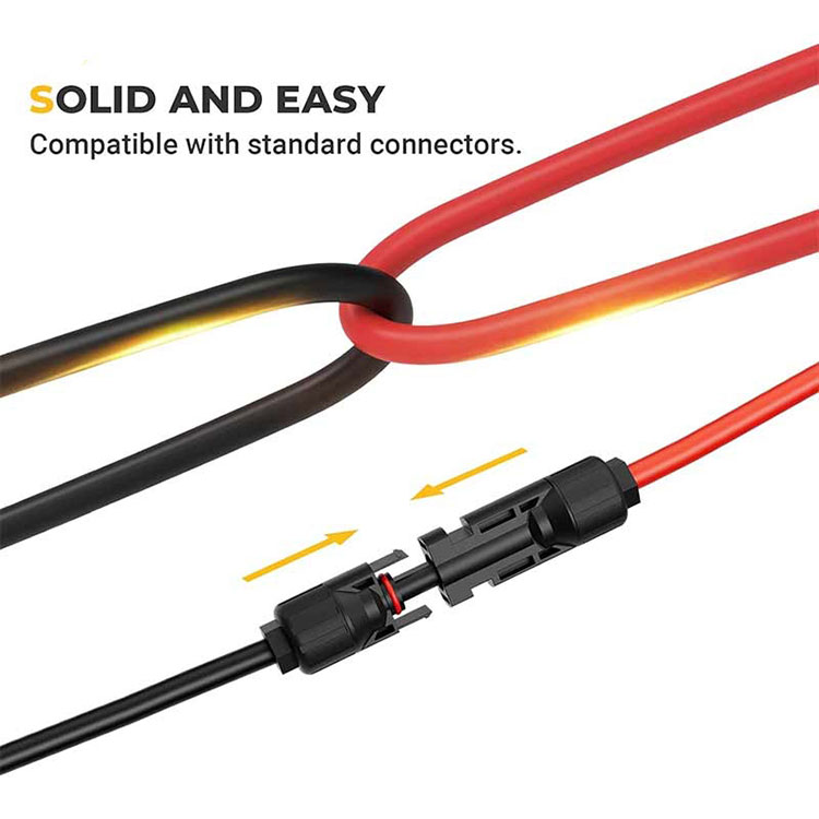 Tuleeko 20 jalkaa 10AWG aurinkopidennyskaapeli kovaksi ja halkeilee alhaisissa lämpötiloissa?