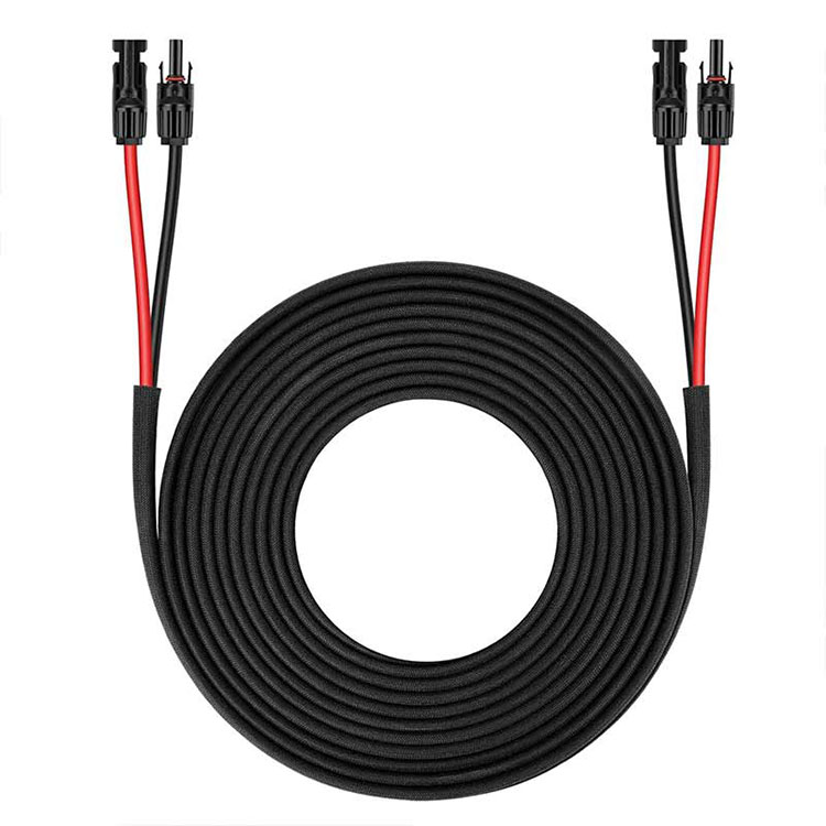 Aurinkopaneelin jatkokaapeli-25FT 10AWG(6mm2) Aurinkopaneelin johto Twin